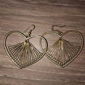 Heart shaped earrings